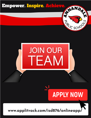Join our team apply now www.applitrack.com/isd876/onlineapp/